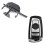 Front Right Cup Holder for RHD  with Car  Remote Key Fob Case Blade for 3