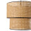 Living And Home Rattan-Woven Pendant Light 4