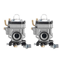 2X Motorcycle Carb Carburetor 11mm 2 Stroke Carburettor for 43Cc 47Cc 49Cc 50Cc Scooter ATV Dirt Bike Lawn Mower