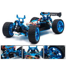 Metall RC Auto Karosserie Post Halter HüLle Spalte für A949 A959 A969 A979 K929 A959-B 1/18 RC Auto Upgrade Teile,Blau