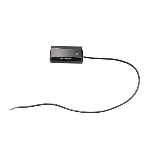 2X Motorcycle  LED Digital Voltmeter Monitor Panel Meter Voltage Tester Reverse Connection Protection 12V-80V 2