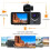 1080P Car Dash Camera Front and Rear Inside,2.0 Inch IPS Screen,Night Vision,G-Sensor,Loop Recording,24H Parking Record 4