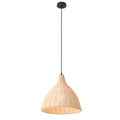 Living And Home Rattan-Woven Pendant Light