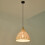 Living And Home Rattan-Woven Pendant Light 3