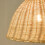 Living And Home Rattan-Woven Pendant Light 4