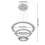 Living And Home Modern LED Pendant Light Chandelier 6