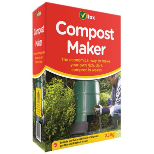 Vitax Compost Maker 2.5kg - Fast Acting Organic Waste Accelerator & Decalifier