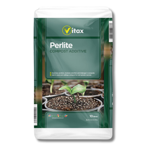 Vitax Perlite 10L - Volcanic Mineral Compost Additive for Drainage & Root Growth