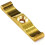 Dzina Turn Button Catch, 38mm (1.1/2 Inch), Solid Brass, Pack of 6 2