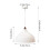 Living And Home E27 Metal Lampshade Pendant Light 6