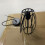 Living And Home Single-Light Black Iron Pendant Light 5