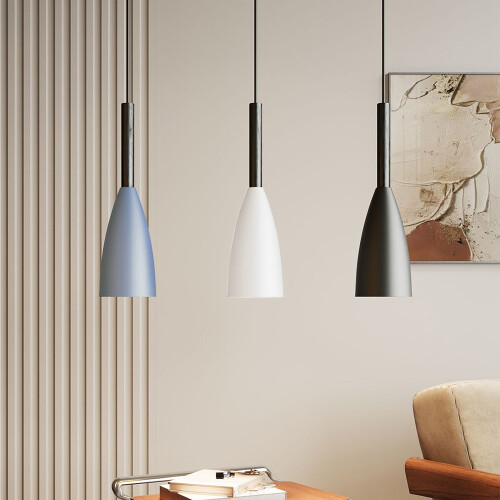 Living And Home 3-Light Iron Pendant Light 1