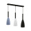 Living And Home 3-Light Iron Pendant Light 4