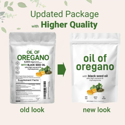 Oregano Oil with Black Seed Oil 1