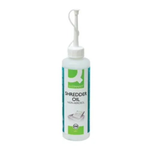 Q-Connect Shredder Machine Oil 250ml Bottle KF03685