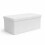 KEPLIN Storage Ottoman Bench Large 90L Hidden Storage, Rapid Fold Flat Design, 150kg Load Capacity, White 1
