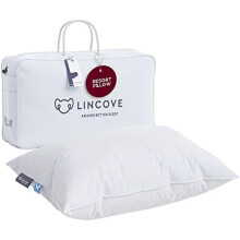 Oreillers de lit en fibres synthétiques, collection hôtelière de luxe pour dormir sur le dos ou sur le côté, soutien de la nuque, format king