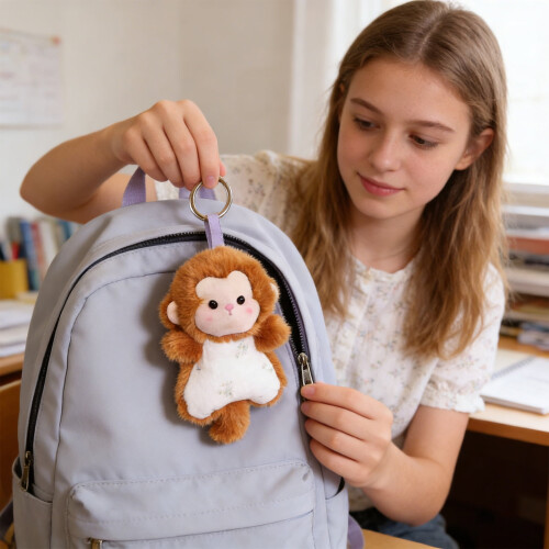 Chaveiro de pelúcia mini panda 2