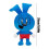Riggy Plüschtier, blauer Hase, 25 cm 3