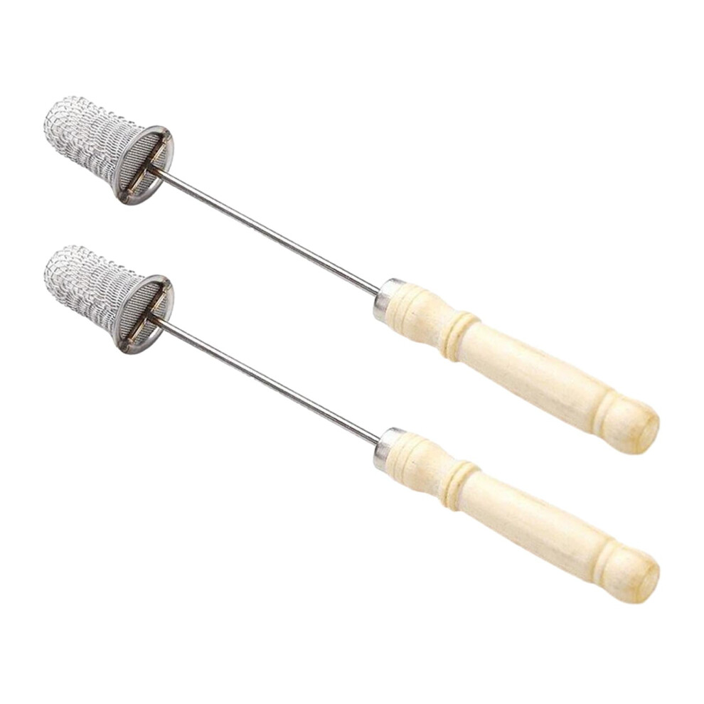 2Pcs Cupping Torch Accessory Stainless Steel Cupping Fire Stick Portable Cupping