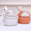 Easter Creative Basket Resin Decorative Ornament 4