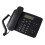Telefone com fio e viva-voz, telefone fixo com visor e botões grandes. 1