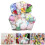 Housse de pouf transparente et imperméable pour enfants 80 cm 1