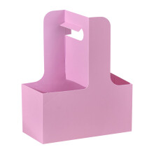 Boîtes d'emballage à motif floral, 10 sacs cadeaux à fleurs, porte-boissons jetables avec poignée pour décoration de mariage et de fête