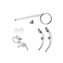 1 Set Trumpet Valve Springs Water Key Spit Valve Assembly Set - Trombone Trumpet Repairing Parts - Slide Finger Ring With Gaskets