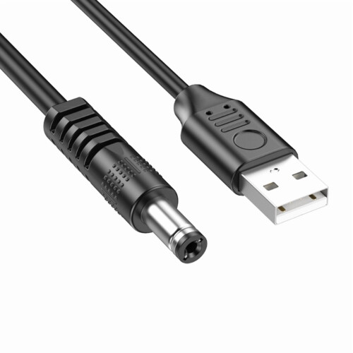 USB til DC5V strømkabel med 5 kontakttupper