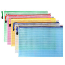Mesh etui met ritssluiting, waterdicht, transparant A5-documentenetui voor organisatie, reizen en kantoor – 9,05 x 6,88 inch, compatibel met