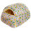 Χειμερινό ζεστό κρεβάτι γάτας, αφαιρούμενο πλενόμενο καλυμμένο κλειστό σπιτάκι 1
