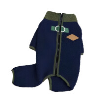 Winteroverall für kleine/mittelgroße Hunde – Koralle