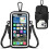 Running Phone Armband with Adjustable Strap and Carabiner 1