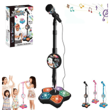 Bluetooth Karaoke Microphone Toy 5-in-1 with Stand