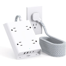 Stiall Cumhachta Cosantóir Borrtha le Breiseán Cothrom 4 Asraon 2 USB