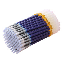 50 recharges pour stylo gel (encre noire/bleue/rouge, pointe de 0,5 mm) - Idéales pour les élèves et les enseignants
