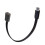 Cabo de extensão plano Micro USB macho para fêmea em ângulo reto 5