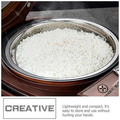 Stainless Steel Rice and Vegetable Steamer Basket 2