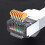 Καλώδιο επέκτασης CAT7Ethernet 10Gbps ορθογώνιο RJ45 5