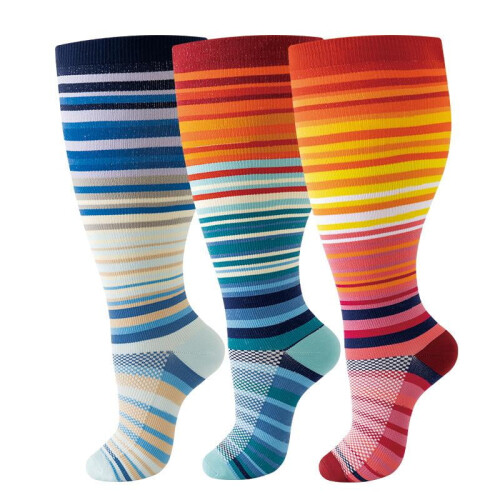 Christmas Socks Oversized Nylon 3PCS