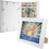 White Kids Art Frames with Easel Stand 10x12.5 2-Pack 1