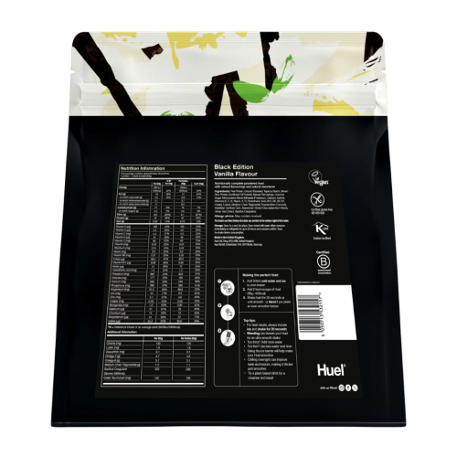HUEL Huel Black Edition Vanilla Nutritionally Complete Powder 2.7kg 1