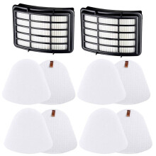 Filtros de repuesto 2 HEPA + 4 de espuma y fieltro compatibles con Shark Navigator Lift-Away NV350-NV391, UV440-UV540, CU500