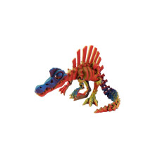 buc 3D imprimat dinozaur mobil Echinosaurus figurină dragoni os model desktop artizanat ornament creativ noutate