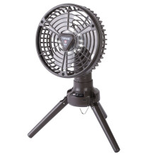 Hordozható kempingventilátor LED lámpával 10400mAh