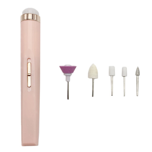 Elektrisk negleboremaskinesæt til manicure pedicure 12 bits