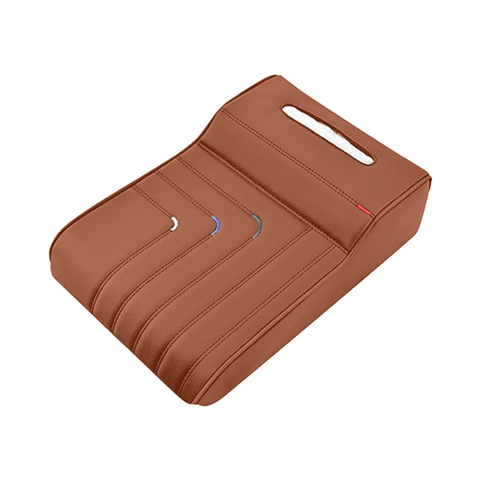 Armrest Organizer With Tissue Holder & Memory Foam Cushion Universal Central Console Extender & Thickener For Enhanced Comfort & Storage Solutions 9399596531953
