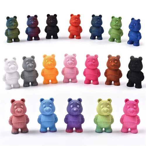 Breloc Ornament Ursuleț Imprimat 3D 3 buc 1
