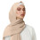 Bandeau turban torsadé en coton élastique (1 pièce) 1